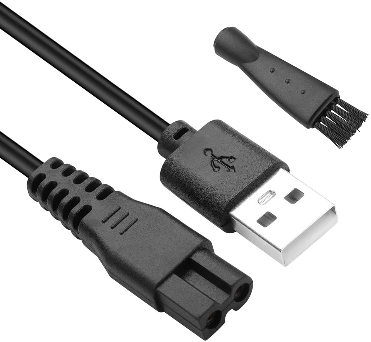 USB Oplader voor BaByliss PRO Scheerapparaten - Compatibele Voedingsadapter voor Haarmachines en Trimmers, Inclusief Oplaadkabel voor Modellen FX870 FX788 FX787 FXSSM FX820 FX726 FX825