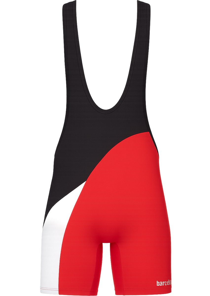 Barcode Berlin Singlet Luckenwalde Black/White/Red - MAAT S