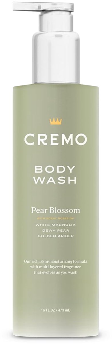 Cremo Pear Blossom Huidhydraterende Body Wash voor Vrouwen, met de delicate geur van perenbloesem - 473ml