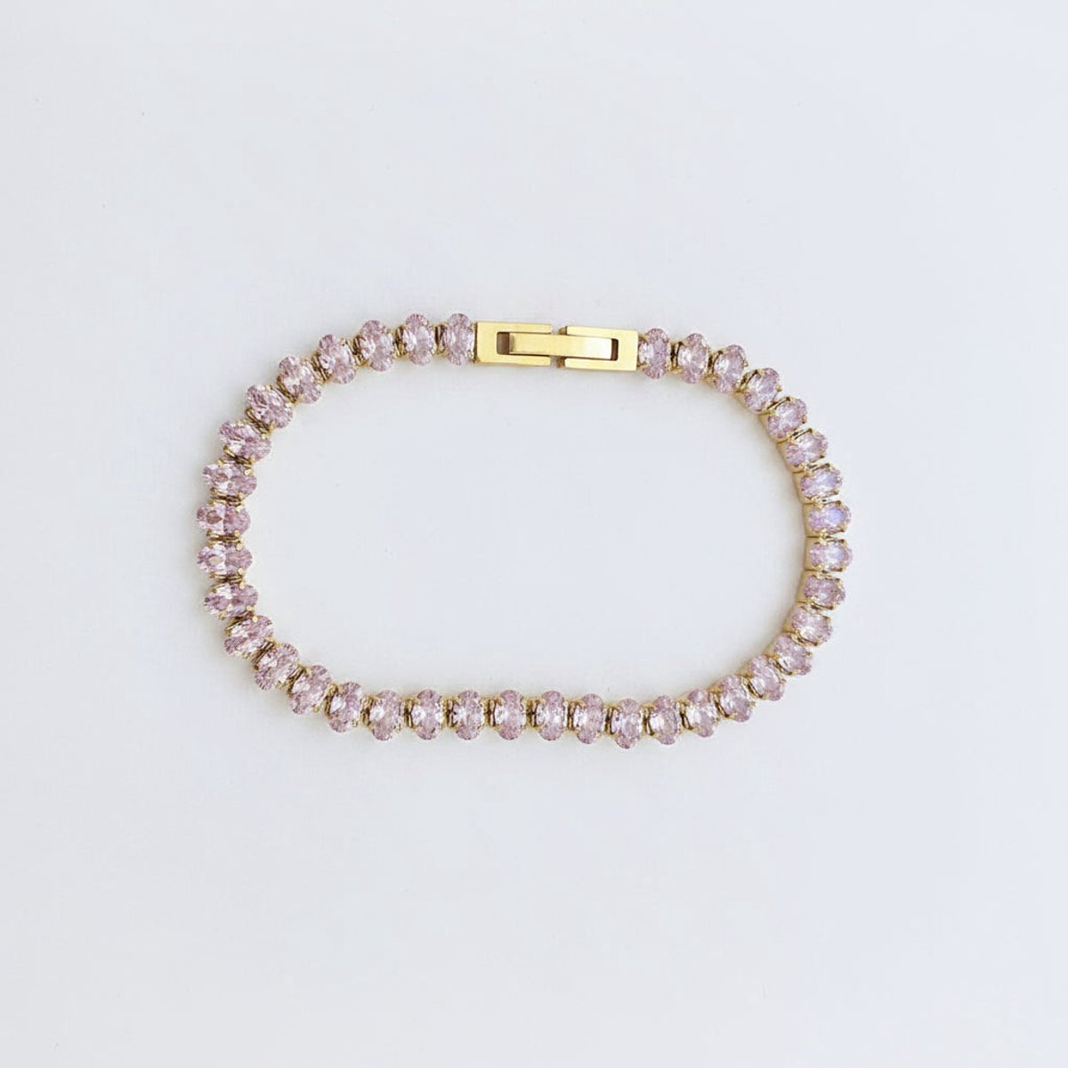 Glinsterende Tennis Armband – Klassiek & Chic | Twinolo