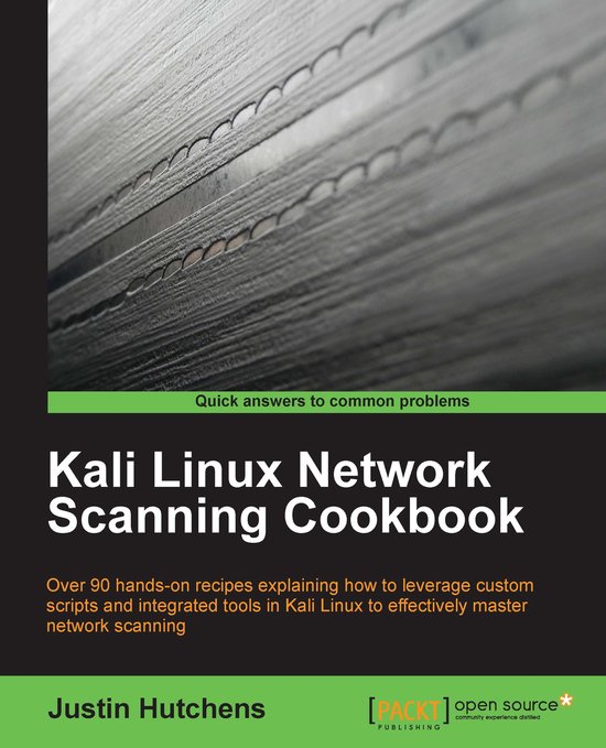 Kali Linux Network Scanning Cookbook - cover