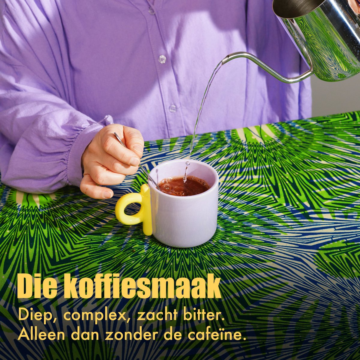 Chikko Not Coffee - Geroosterde cichoreidrank - Cafeïnevrij - Gezond alternatief voor koffie thumbnail 5