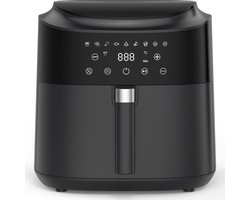 AIMASON AF80D10 - 9L XXL Airfryer - Digitale Energiezuinig en met weinig olie Heteluchtfriteuse - 2350W Snel Koken - 9-in-1 - Schudherinnering - Warmhoudfunctie - Metalen Binnenkant