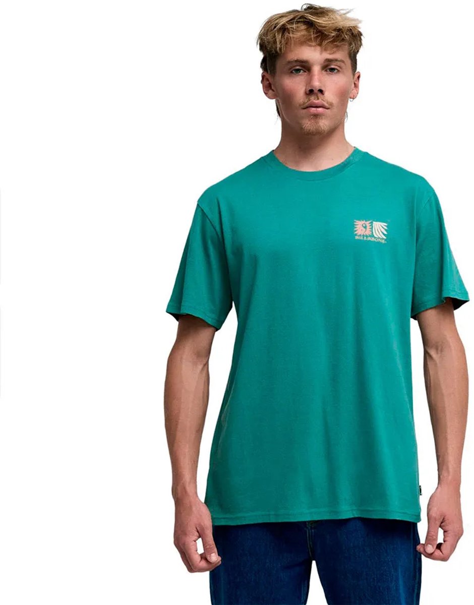 Billabong Surge T-shirt Met Korte Mouwen XL Man Groen