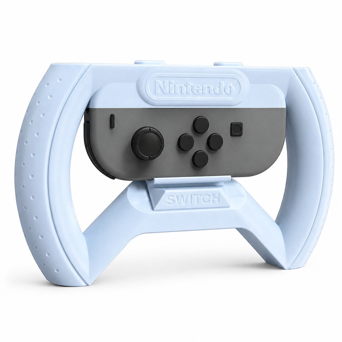 Nintendo Switch Joy-Con Stuur - Mario Kart Racing Wheel Controller - Ergonomische Grip - Gaming Accessoire Voor Nintendo Switch En OLED - Comfortabele Handgreep - Realistisch Racen - Wit