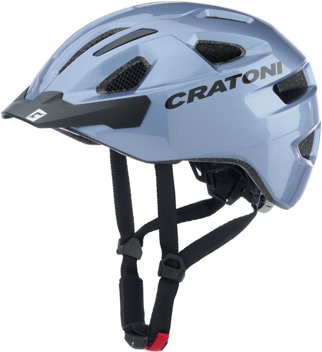 Helm Cratoni C-swift Blauw/metallic Glanzend - Uni - UNI