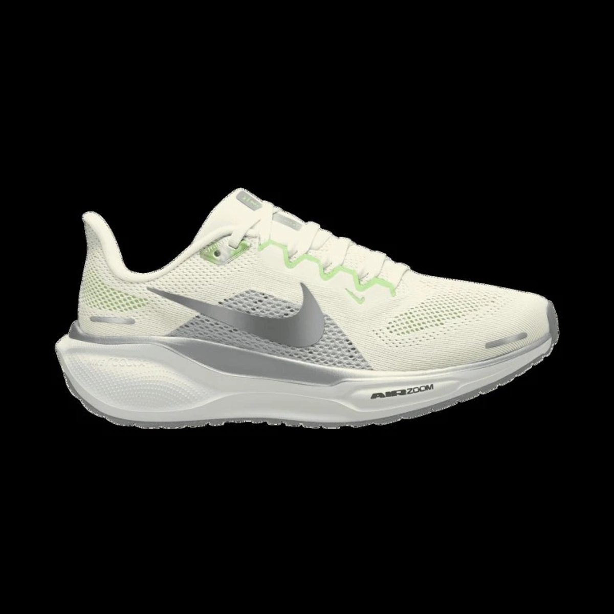 Air Zoom Pegasus 41 Hardloopschoen Dames Sail/Metallic -Photon Dust 9 5 Wit