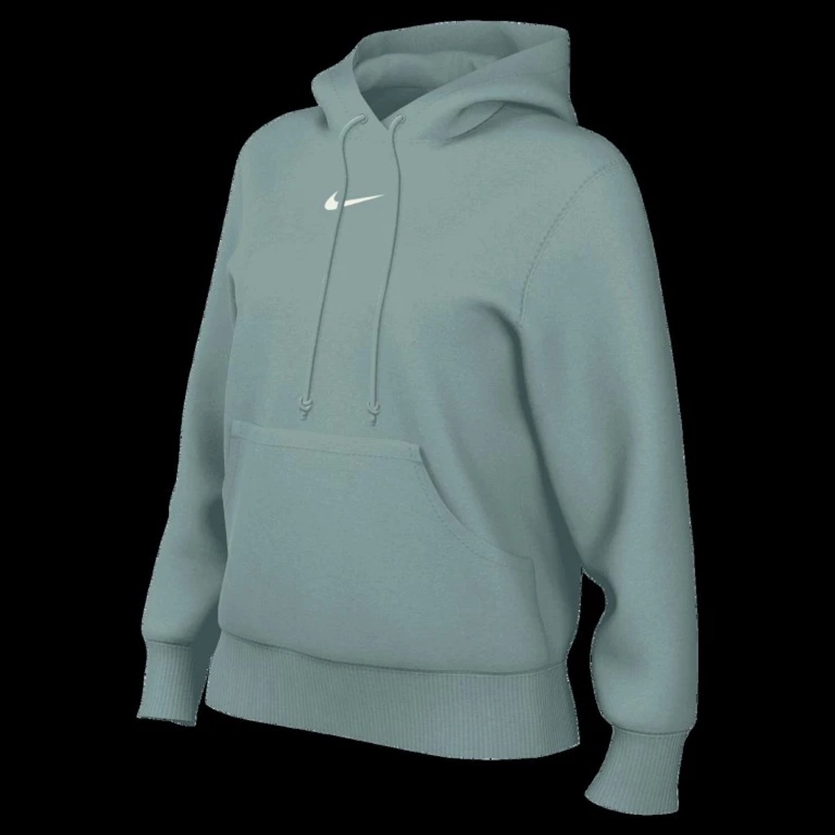 NIKE sportswear phoenix fleece women hoody Hoodie dames Off Creme