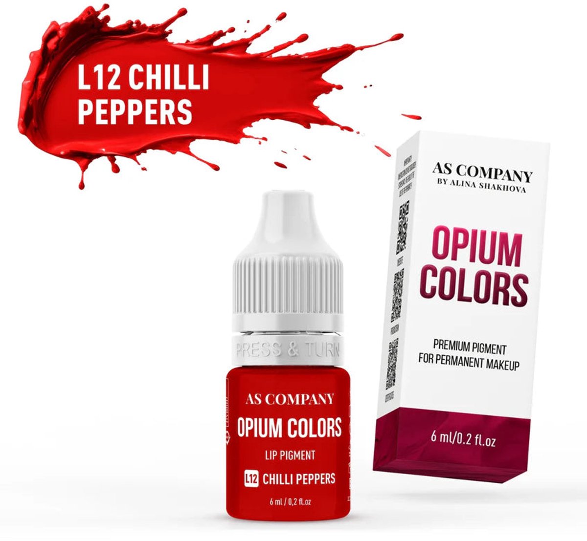 ASCompany Pigment – L12 Chilli Peppers – Lip Pigment