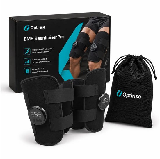 Optirise EMS Beentrainer Pro banden voor de bovenbenen