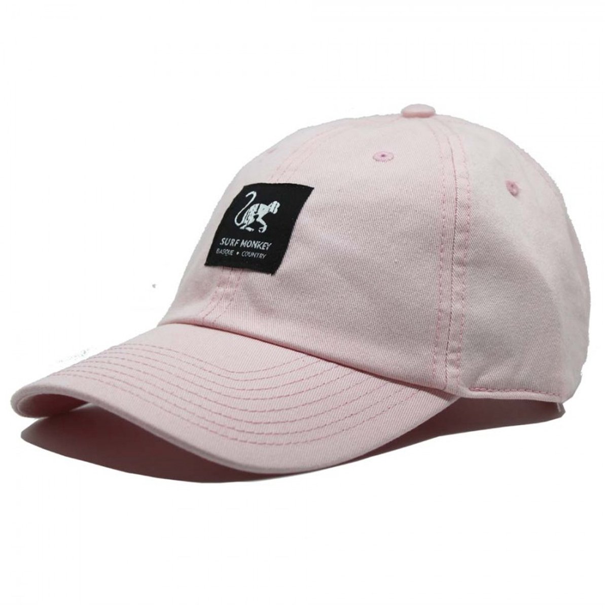 Surf Monkey - Baseballpet - Katoen - Eén maat - Roze