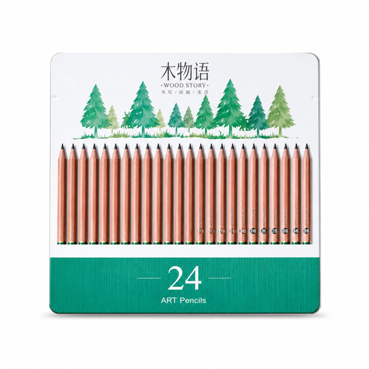 Tombow Eco Kleurpotloden - PEFC - 24 potloden