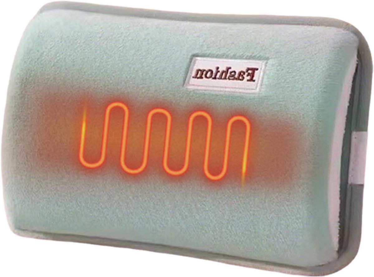 Elektrische Warmwaterkruik - Verwarmingskussen - Warmte en Comfort - Veilig Oververhittingssysteem - 27 x 19 cm - Roze