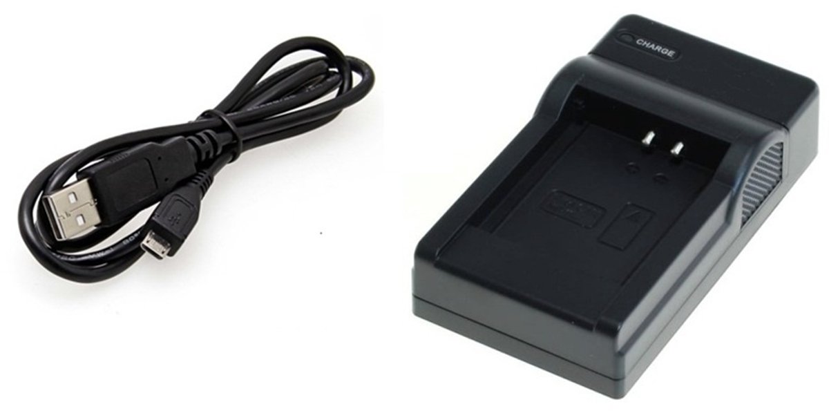 OneOne lader voor camcorder accu met 1,5m kabel. Oplader adapter past op Olympus SP800, SP810, SZ10, SZ11, SZ12, SZ14, SZ15, SZ16, SZ17, SZ20, SZ25, SZ-30MR, SZ-31MR, Stylus Tough TG835, TG850, TG860, Li-50B, Li-50BA, Li-50BB, Li-90B, Li-92B