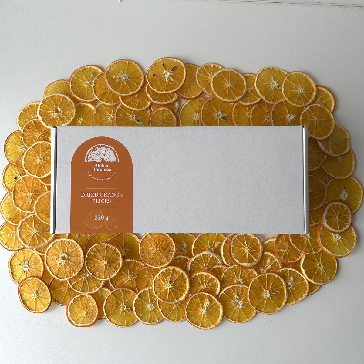 Gedroogde sinaasappelschijfjes 250g – cocktail garnering – 100% natuurlijk – voordeelverpakking