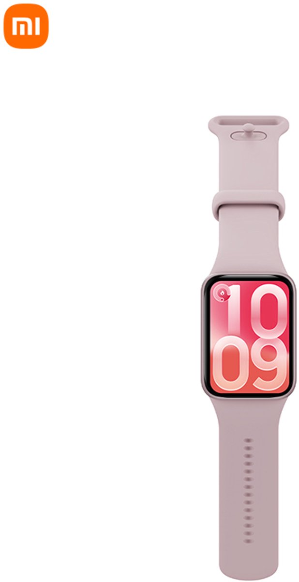 Xiaomi Smart Band 10 Pro – smartband fitness tracker – hartslagmeting, slaaptracking, stappenteller, waterbestendig en lange batterijduur – roze design met meerdere sportmodi en gezondheidsmonitoring.