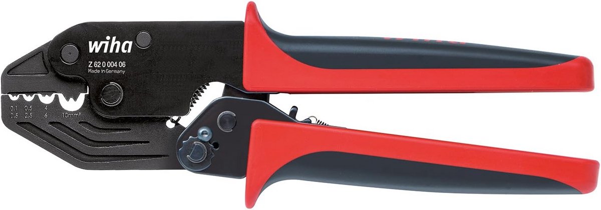 Krimptang voor Niet-geïsoleerde Gesloten Ferrule Aansluitingen, 220 mm