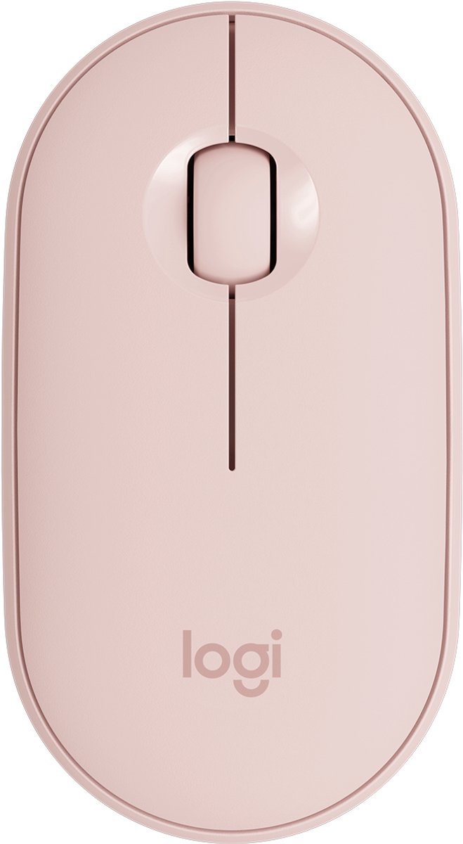 Bol.com Logitech Pebble M350 - Draadloze Muis - Bluetooth - Roze aanbieding