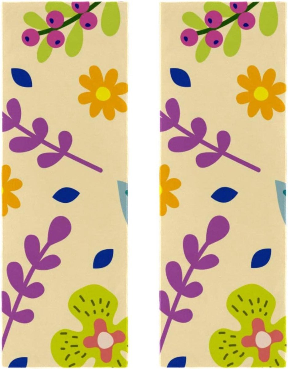 Microvezel Handdoeken - Sporthanddoeken - Sport & Outdoor - Super Absorberend - 29.5x81.5cm - Meerkleurig