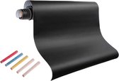 Film pour tableau - 200x60 cm - Muursticker - Avec craies - Autocollant pour tableau