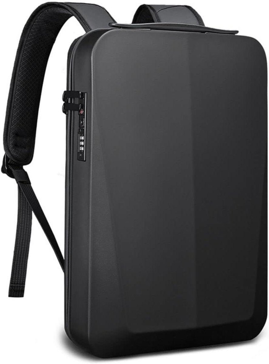 Laptop Rugzak - Computer Tas - Reizen en Werk - Met USB poort - 17.3 Inch - Zwart