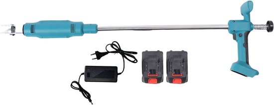 Elektrische onkruidtrekker - Draadloze trimmer - Gazon onderhoud - Diep wortel verwijderen - Tot 15 cm diep - Groen — afbeelding 5