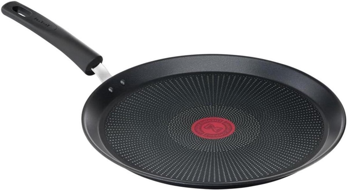 Pannenkoekenpan - Crêpe pan - Lekker koken - Lichtgewicht ontwerp - 25 cm - Zwart