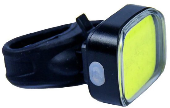 Fiets Koplamp LED Urban Proof High Power vierkant - USB oplaadbaar — afbeelding 2