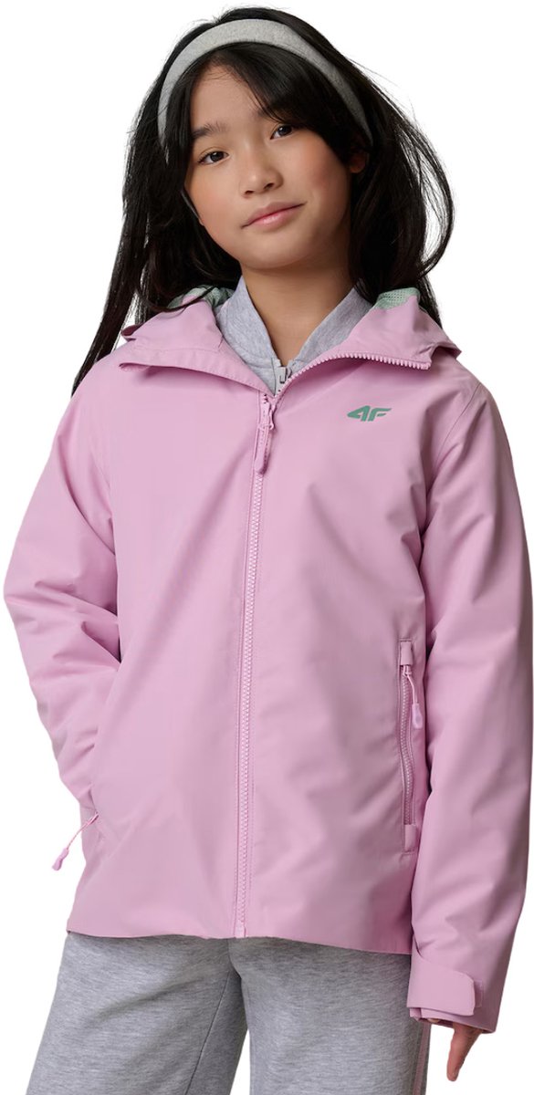 4F Jas Roze - Maat 152cm