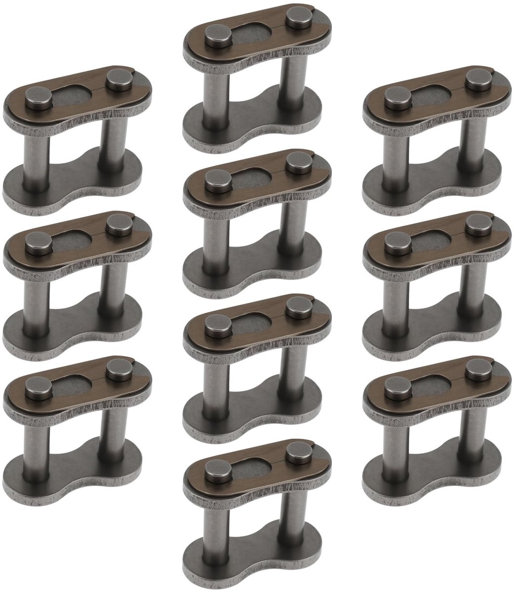 aladdien - Chain Master Connector - Link Roller - 10 Stuks - Voor Fietsen - Betrouwbare verbinding - Geschikt voor Machines - 60H-1 CL PHC