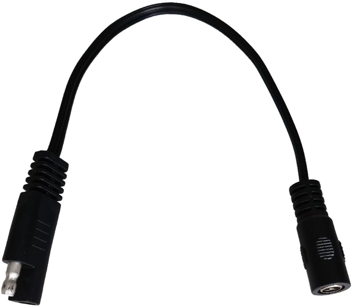 aladdien naar DC 5.5 x 2.1mm Adapterkabel - 18AWG Kwaliteit - 25 cm - Geschikt voor LED Lampen en Zonnepanelen - Ideaal voor Mobiele Voeding -