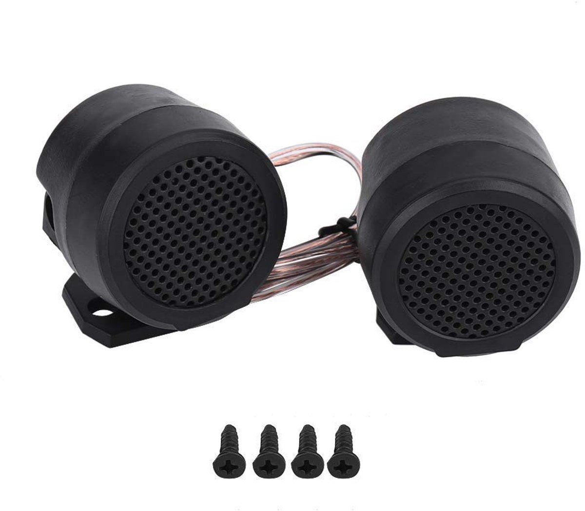ONF3 - Audio Luidspreker - 2 stks 12 V - Super Power Geluidskwaliteit - Ronde Vorm - Tweeter Luidsprekers - Ideaal voor Auto's - 500 W