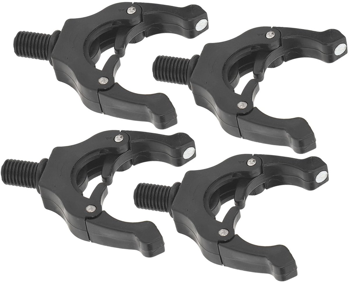 aladdien - Automatische Verstelbare Hengel Houder - Magnetische Gripper - Duurzaam - Karper Pod Accessoires - Perfect voor Hengelsport - 4 Stuks