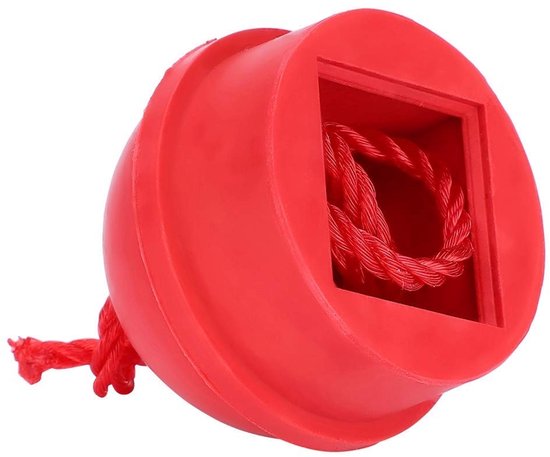 aladdien - Keue Tips - Non-slip Chalk - Praktische houder - Rood - Billiard accessoires - Ideaal voor pool en snooker - Compact formaat van Aladdien — afbeelding 5