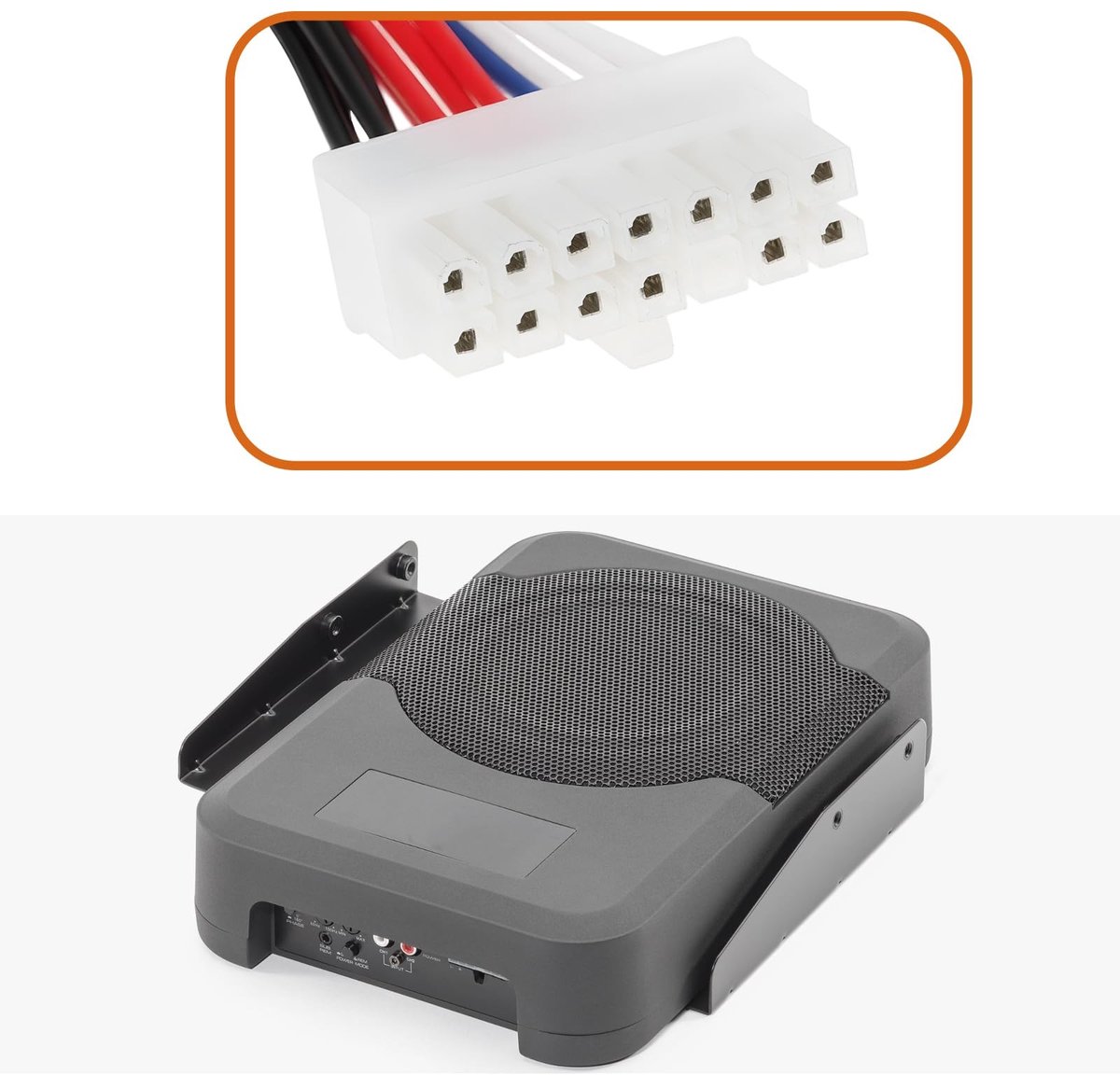 aladdien - Auto Subwoofer Bekabeling - 14-Pins en 13-Draad - Geschikt voor Alpine PWES8 - Hoogwaardige Kwaliteit - Ideaal voor Autosystemen - Eenvou..