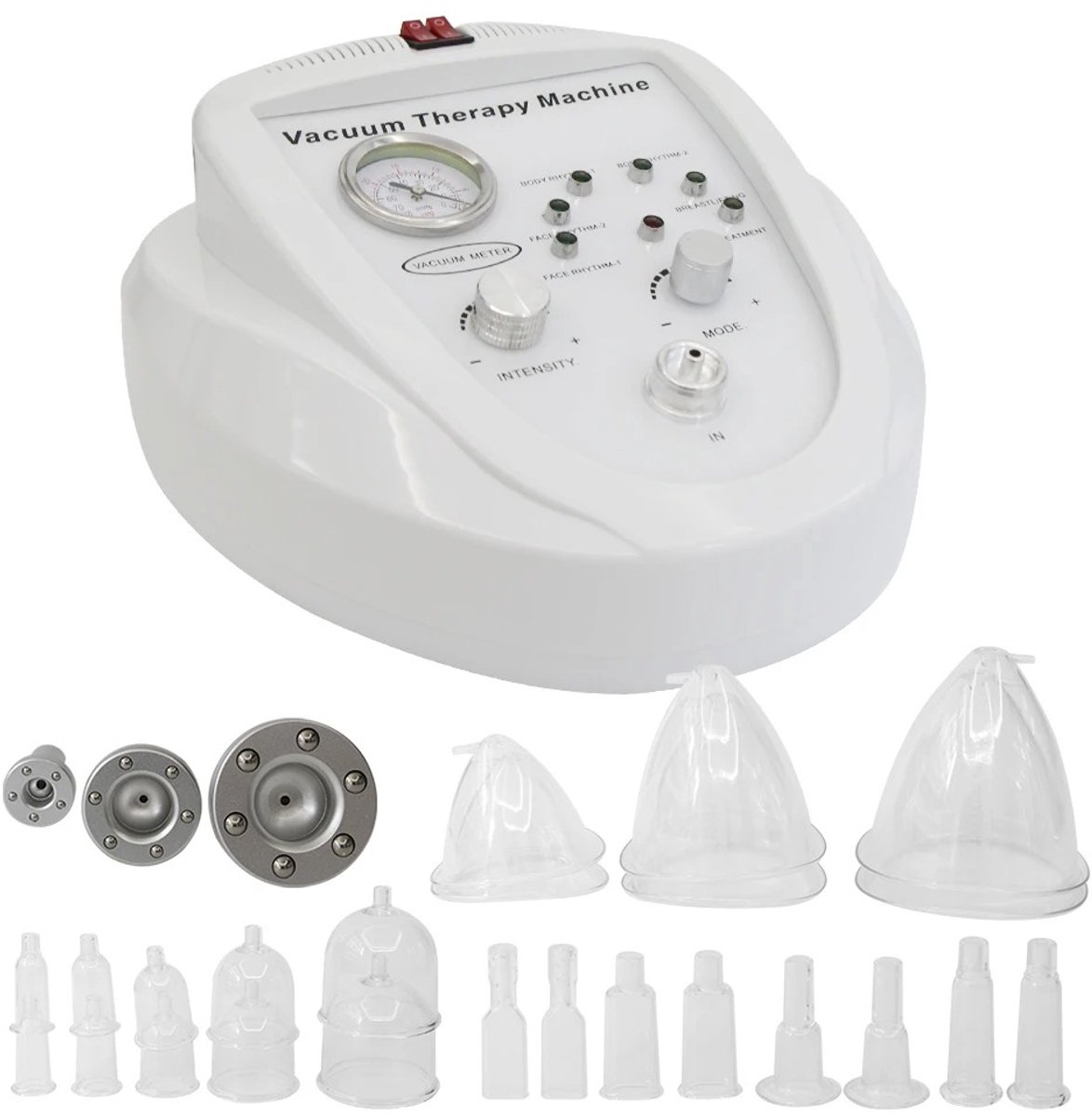 Golaro Vacuümmachine - Cupping Machine - Cellulite Cups Massage - Vacuümtherapie Acupunctuur - Cellulite Cups - Massage Cups