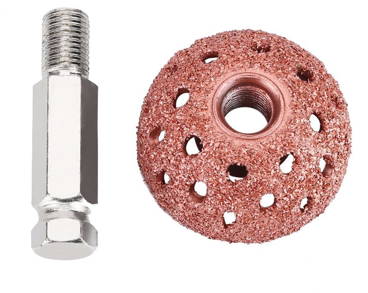 Tire Repair Polishing Wheel - Tungsten Alloy Coarse Grit voor Pneumatische Tools