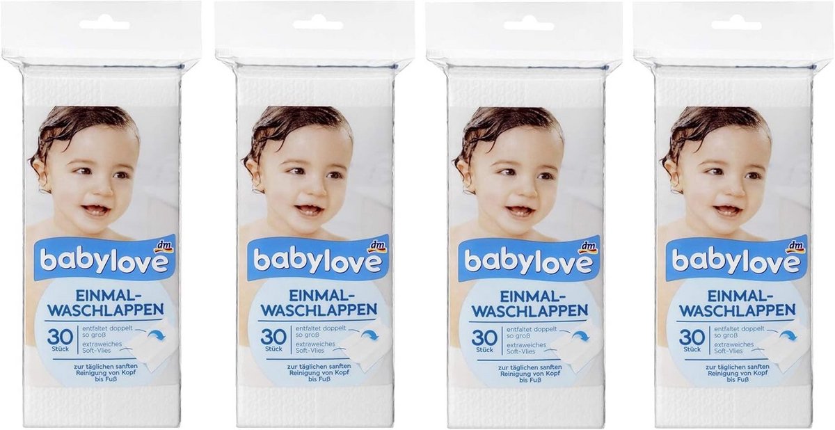 Zachte Wegwerp Wasdoekjes voor Baby en Volwassene - 120 Stuks