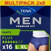 TENA Men Active Fit Pants L/XL – broekjes voor matig tot zwaar urineverlies – 16 stuks