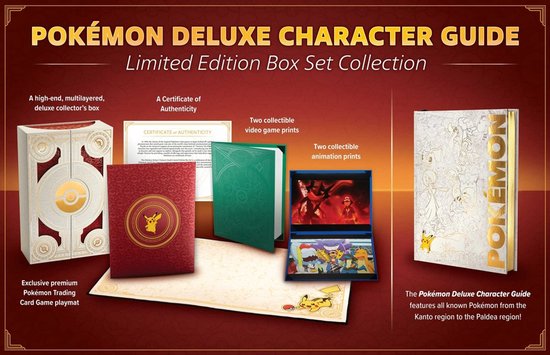 Pokemon Pikachu Press- Pokémon Deluxe Character Guide Limit ... - cover