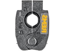 Persring M 15 - Persbek Krimptang - Leidingen Persen - 45 graden Hoek - 15 mm - Geel