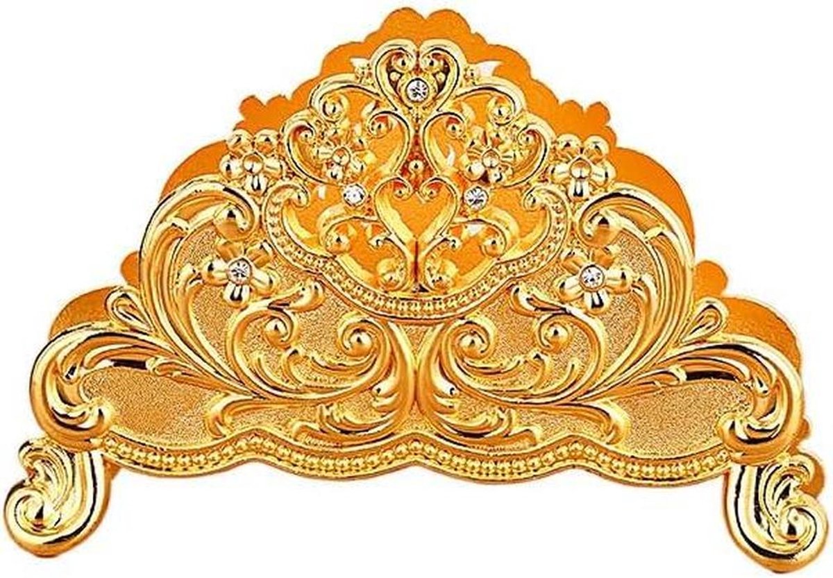 Servethouder - Tissue houder - Keuken organiseren - Metalen kunst ontwerp - 132 cm breed - A