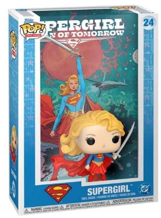 Super Girl Supergirl (Pop! Comic Covers) vinylfiguur 24 Unisex Funko Pop! - Neutraal - Standard