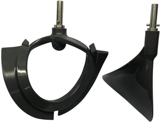 Mixer Accessoire - Beslagkom Gereedschap - Bakken en Mixen - Flexibel Acryl Ontwerp - Voor KMX75 Serie - Transparant van Merkloos — afbeelding 3