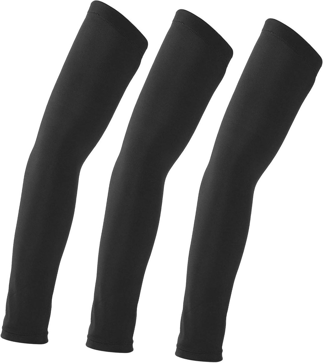 Armhoezen Set - Beschermers Zonnebrand - Sport en Buiten - Ademend Sneldrogend - 3 Stuks - N.v.t.