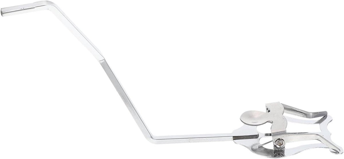 Muziekstandaard Clip - Partituurklem - Muziek Oefenen - Metalen Bevestiging - 22.8CM - Zilver