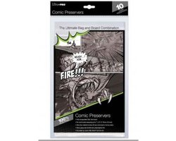 Archival Comic Book Sleeves met Versteviging voor Strips tot 7x10 Inch