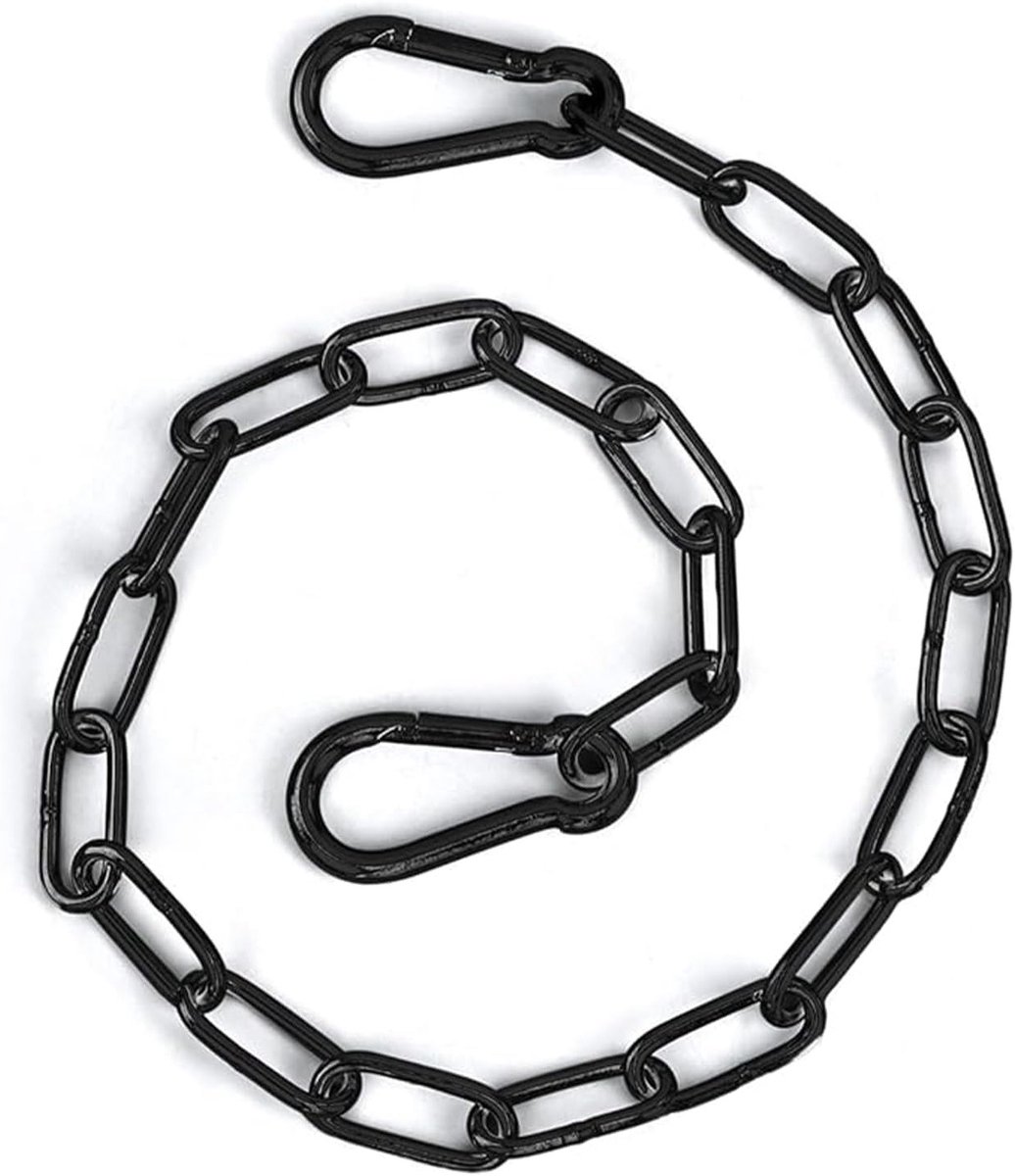 Chain Lock Rvs - Link Chain Lock met Tweede Karabijnhaak - Kettingsleutel voor Buitenverblijven, Huisdieren, Paarden, Geiten, Koeien, Coral Zorg