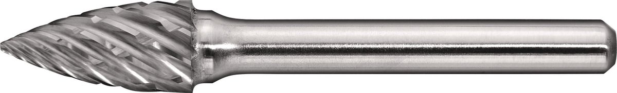 Frässtift SPG Special Steel D.12mm Kopf-L.25mm Schaft-D.6mm HM Verz.Kreuz TW