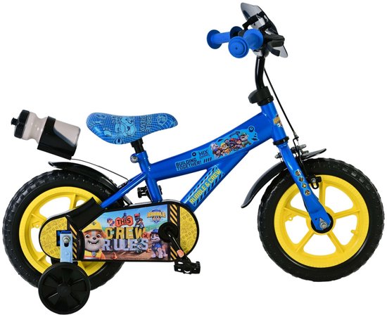 Vélo enfant Rubble & Crew - Garçons - Mag Wheels - 12 pouces - Bleu